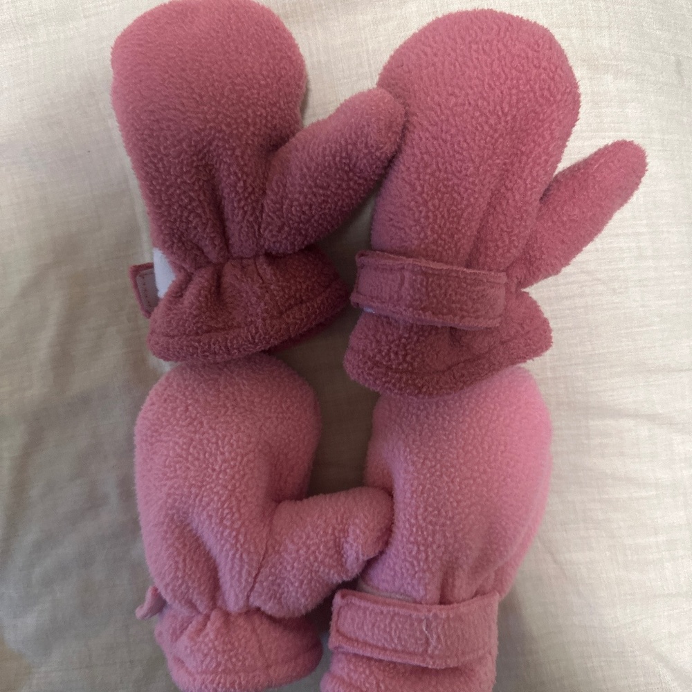 Baby Girl Mittens